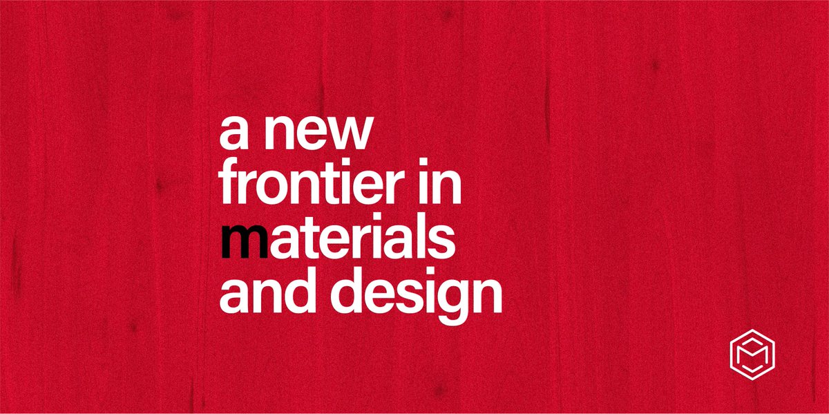 'A new frontier' is more than just marketing hype: it's meeting future collaborators, brainstorming ideas, seeing new products & technologies, and learning what we can do to keep moving forward with materials and design. See the #mDesignLive line-up here: buff.ly/2K1IubO