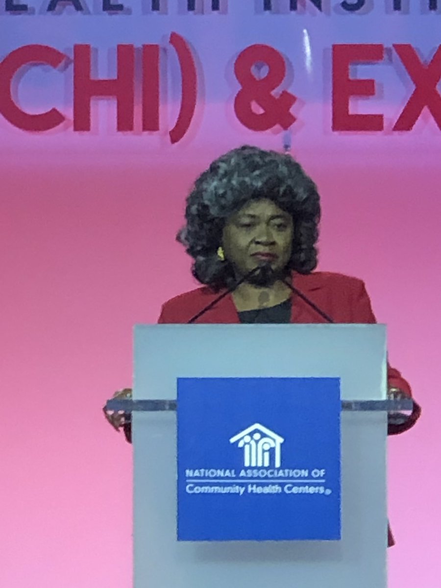 youngdoc1's tweet photo. Congratulations to our own Lathran J. Woodard, @SCPHCA CEO,  as she assumed the role- Chair of @NACHC Board!! Her passion for and commitment to the CHC Movement was palpable as she addressed the audience attending the #NACHC19CHI Opening Session. https://t.co/FIXKds67n9
