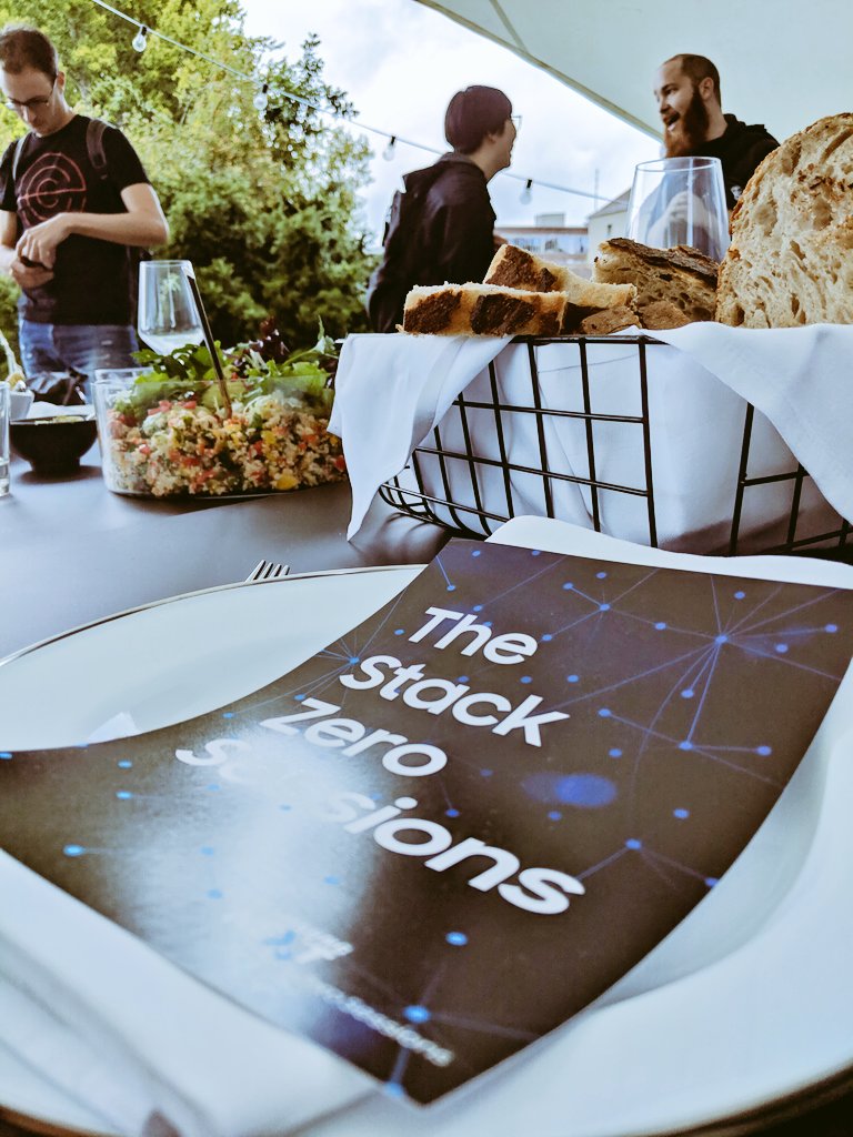 validitylabs's tweet photo. Wonderful way to kick off #BerlinBlockchainWeek at @SamsungNEXT Stack Zero Sessions - unconference with a session on metadata privacy by our @SCBuergel
https://t.co/YLUbtOdVTK https://t.co/Zab0rLZlxW