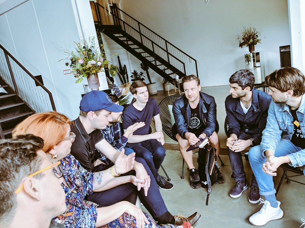 validitylabs's tweet photo. Wonderful way to kick off #BerlinBlockchainWeek at @SamsungNEXT Stack Zero Sessions - unconference with a session on metadata privacy by our @SCBuergel
https://t.co/YLUbtOdVTK https://t.co/Zab0rLZlxW
