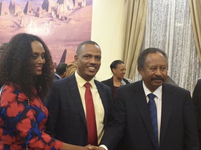 DrMarkosFeleke's tweet photo. Congratulations and good luck to my brother Dr. Abdella Hamdok who has been appointed as Prime Ministrer of Sudan. Glad to hear the recognition of ⁦@PMEthiopia⁩ leadership in #SudanSigning of peace deal. #Ethiopia ⁦@addisstandard⁩ https://t.co/R0dDoVktWP