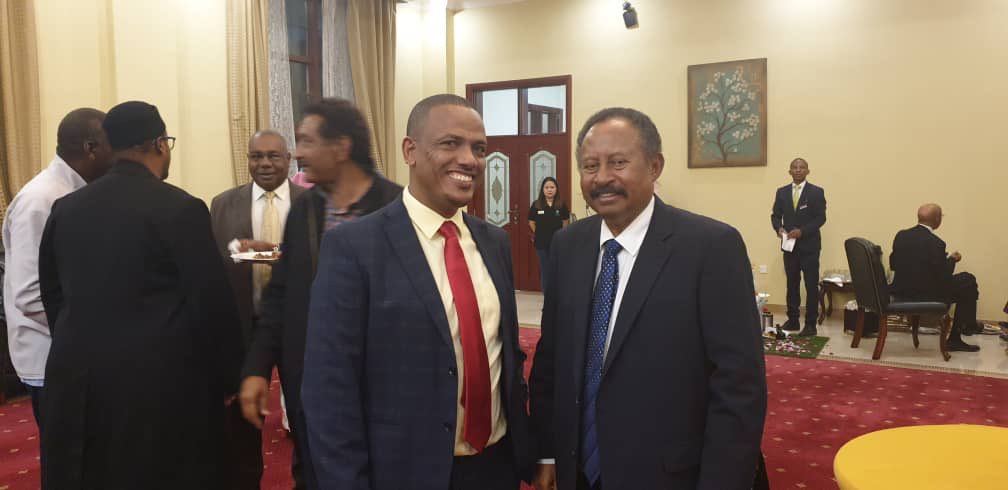 DrMarkosFeleke's tweet photo. Congratulations and good luck to my brother Dr. Abdella Hamdok who has been appointed as Prime Ministrer of Sudan. Glad to hear the recognition of ⁦@PMEthiopia⁩ leadership in #SudanSigning of peace deal. #Ethiopia ⁦@addisstandard⁩ https://t.co/R0dDoVktWP