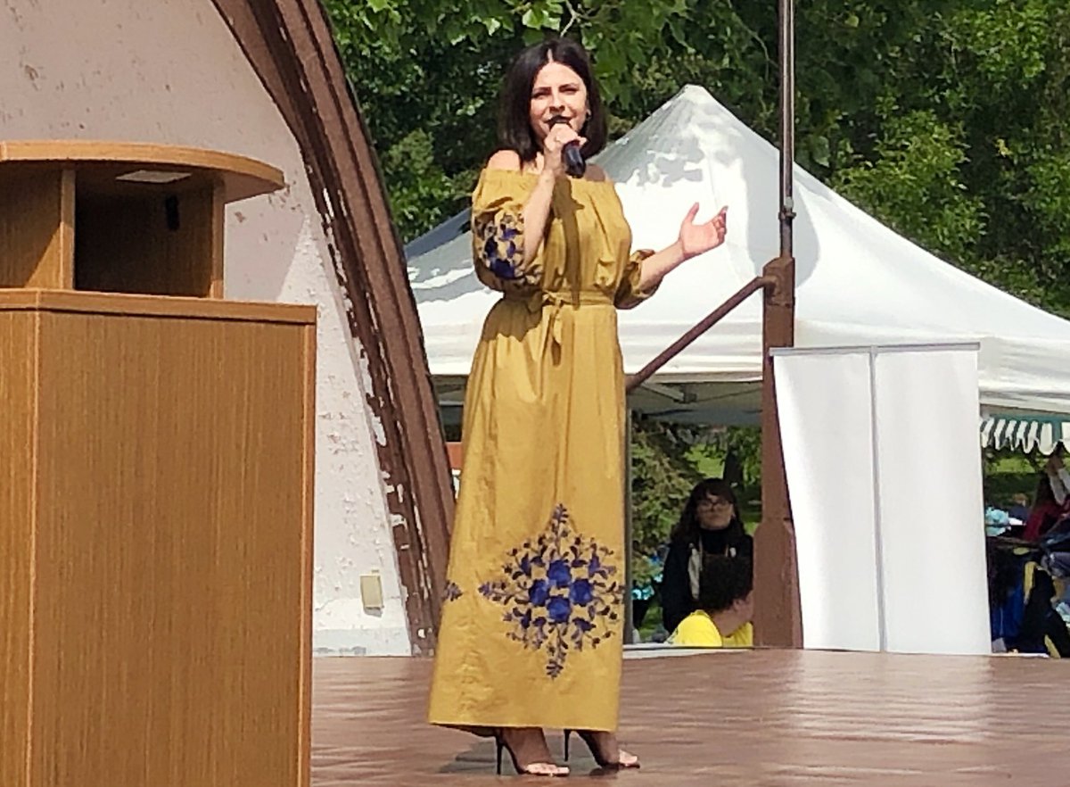 nateglubish's tweet photo. Fantastic music at Ukrainian Day at the #uchv. A real pleasure to take part in and share this day. #ableg https://t.co/WD5QKJBbJ2