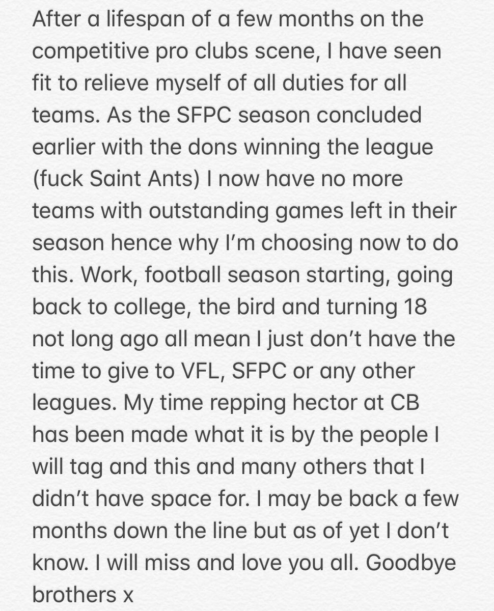 VFL Michael Hector tweet media