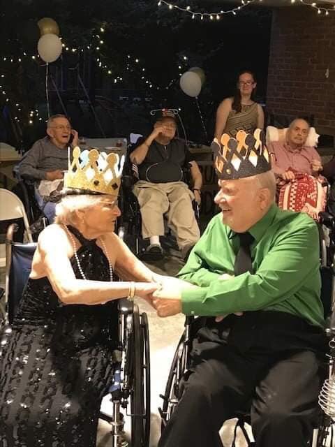 bcantrell25's tweet photo. My Grandpa had a senior prom yesterday and won prom king!! I’m so happy for him my heart can’t take it😩❤️ https://t.co/oYiPcrVTMV