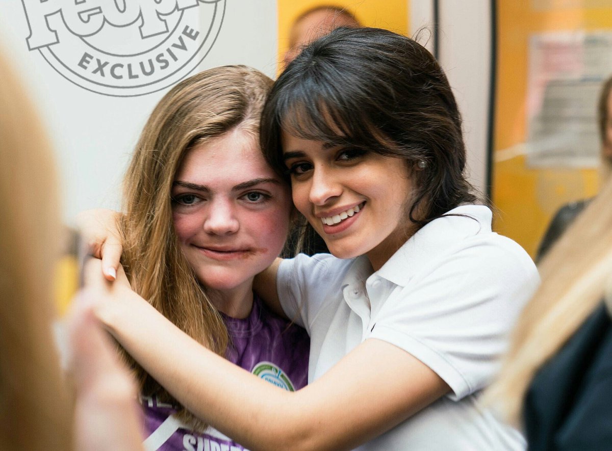 Camila visited the Children’s Hospital of Philadelphia and brightening their day.