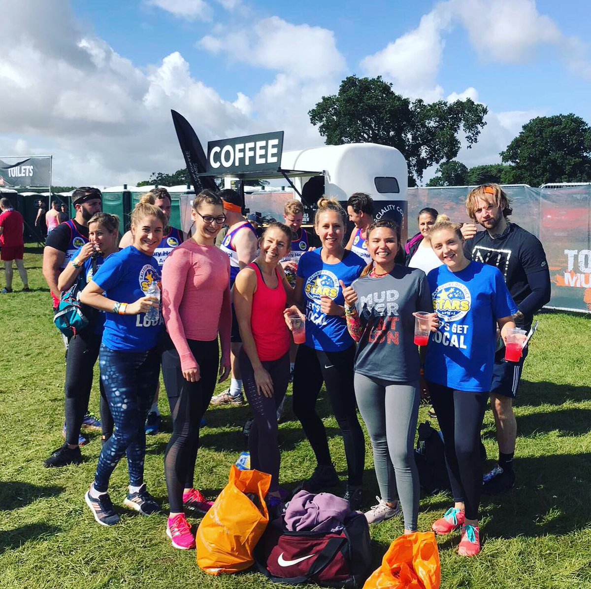 MaresBear7's tweet photo. Gone and done another #toughmudder 
The cramps were really keeping me on my toes #nopunintended 😂 #nursesactive #nurse #health #wellness https://t.co/AOa57j4Y98