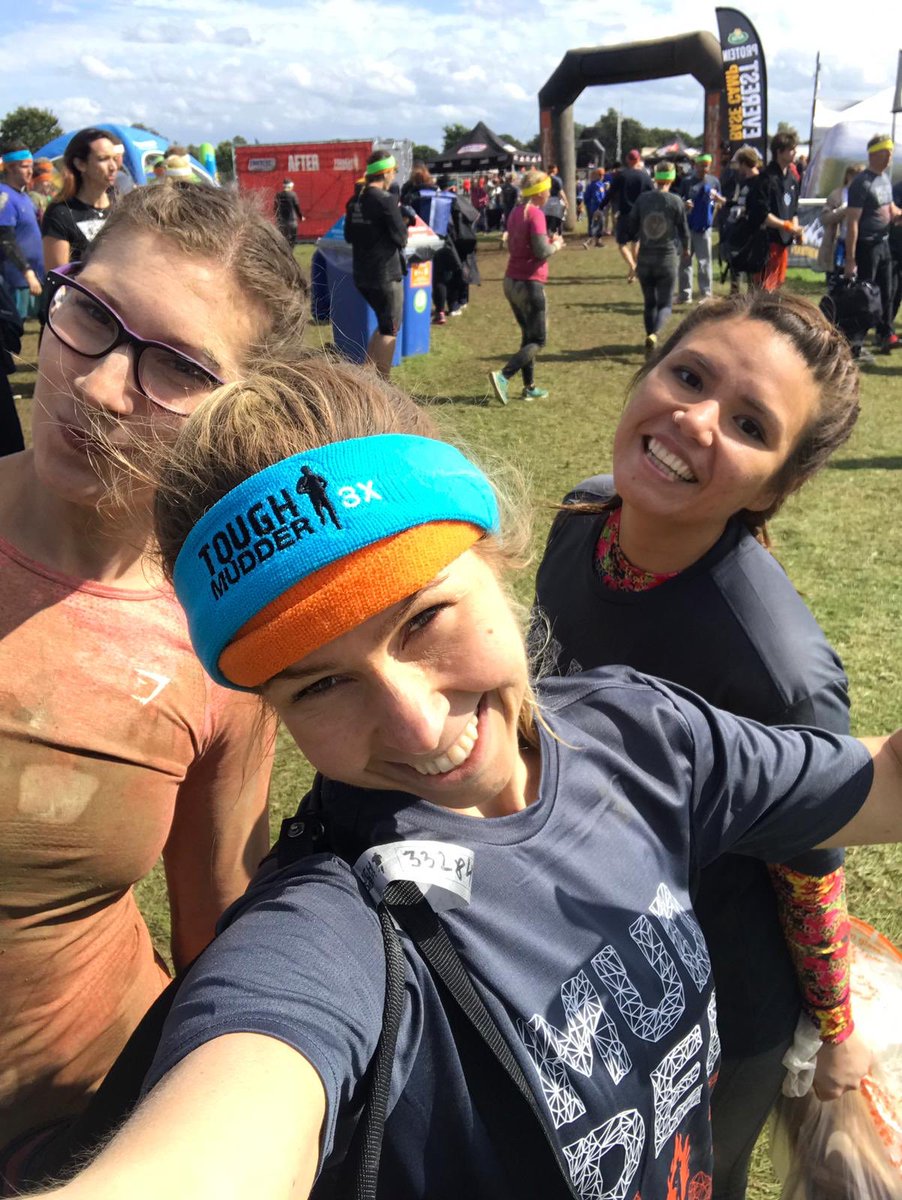MaresBear7's tweet photo. Gone and done another #toughmudder 
The cramps were really keeping me on my toes #nopunintended 😂 #nursesactive #nurse #health #wellness https://t.co/AOa57j4Y98
