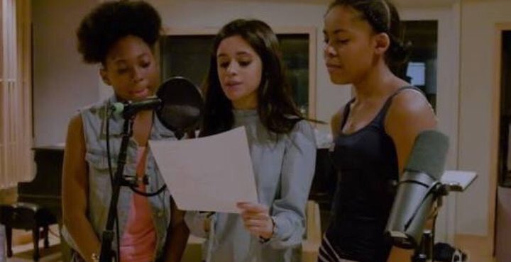 Camila, along with musician Benny Blanco, made a project for the OMG Everywhere Institution, in which she devoted a full day to enter the studio with the other children attended by the institution. This NGO is an organization that offers workshop services.