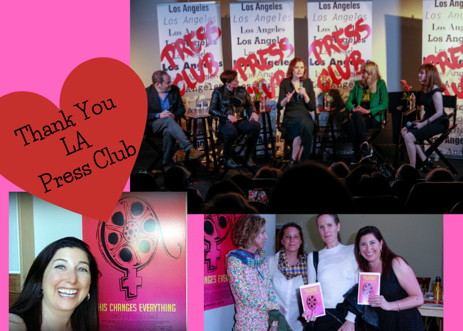 WeSaidGoTravel's tweet photo. "This Changes Everything" is about how everything has not changed w #Hollywood’s #gender imbalance." Thank you @LAPressClub for the screening and panel discussion. https://t.co/tVu6C6Azki
@gdigm #gdigm #LAPressClub 
#seeitbeit #media #women #journalism #Producer #director #female https://t.co/RIlpYExdbD