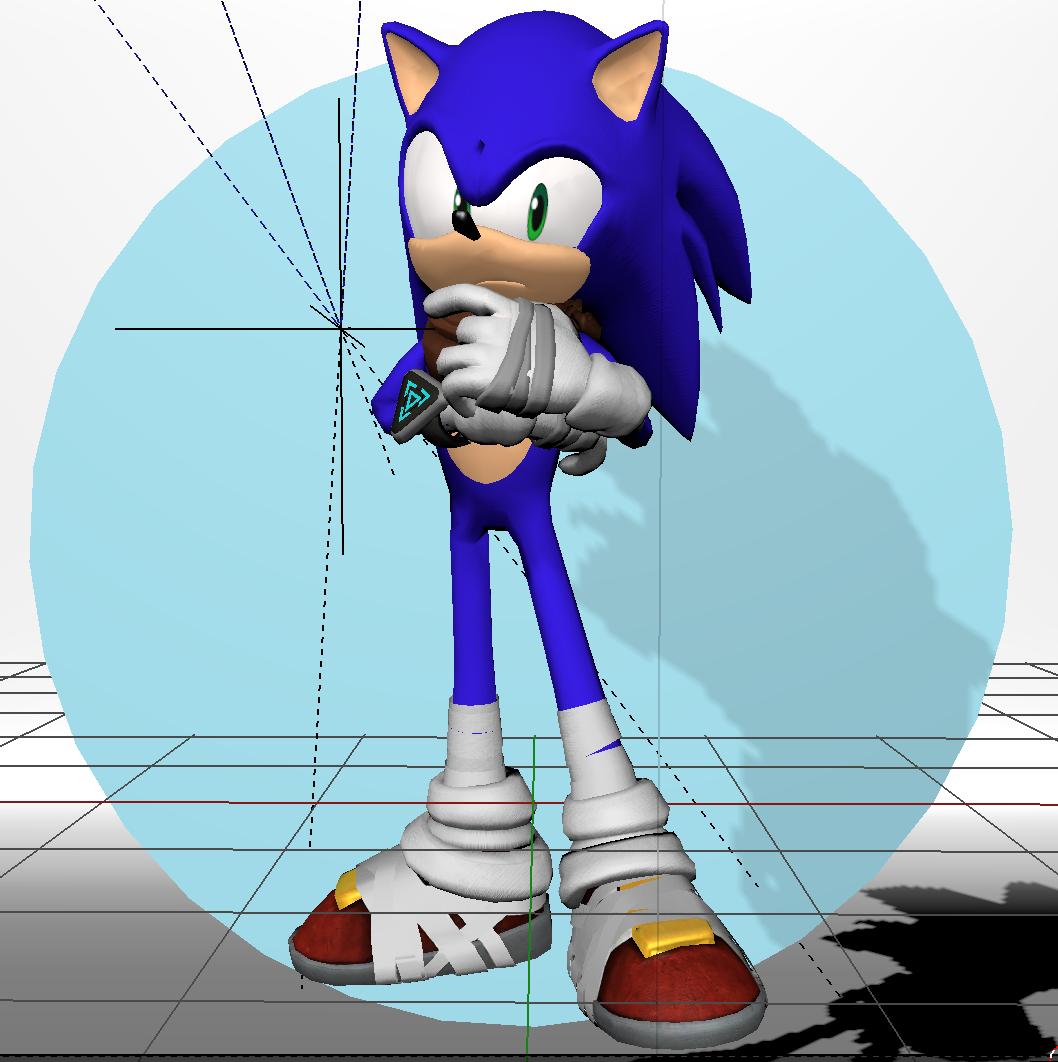 Nibroc.Rock on X: working on importing my Boom Sonic model into my main  render setup atm, still got to fix a few things but so far so good (the  pose is just