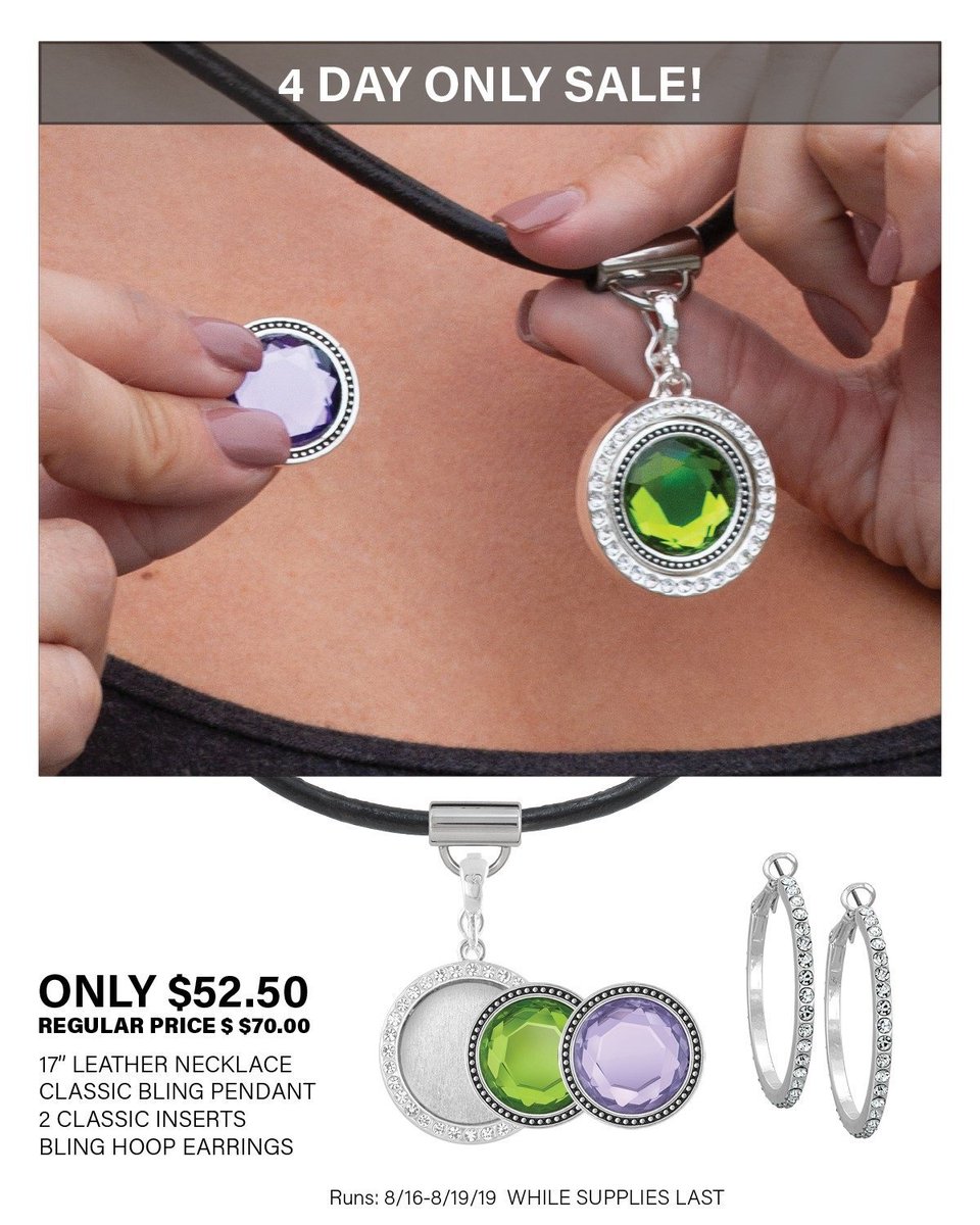 GranthamMagGems's tweet photo. ๐ SAVE big on BLING thru 8/19. While supplies last!
https://t.co/esyx0lPlL5
#Magnabilities #JewelryAddict #TreatYourself #GiftIdea #Magnetic #Necklace #Earrings #Meadow #Green #Lavender #Purple #Bling #Sale #Discounted #Special #Sunday https://t.co/JQCxeEy2de