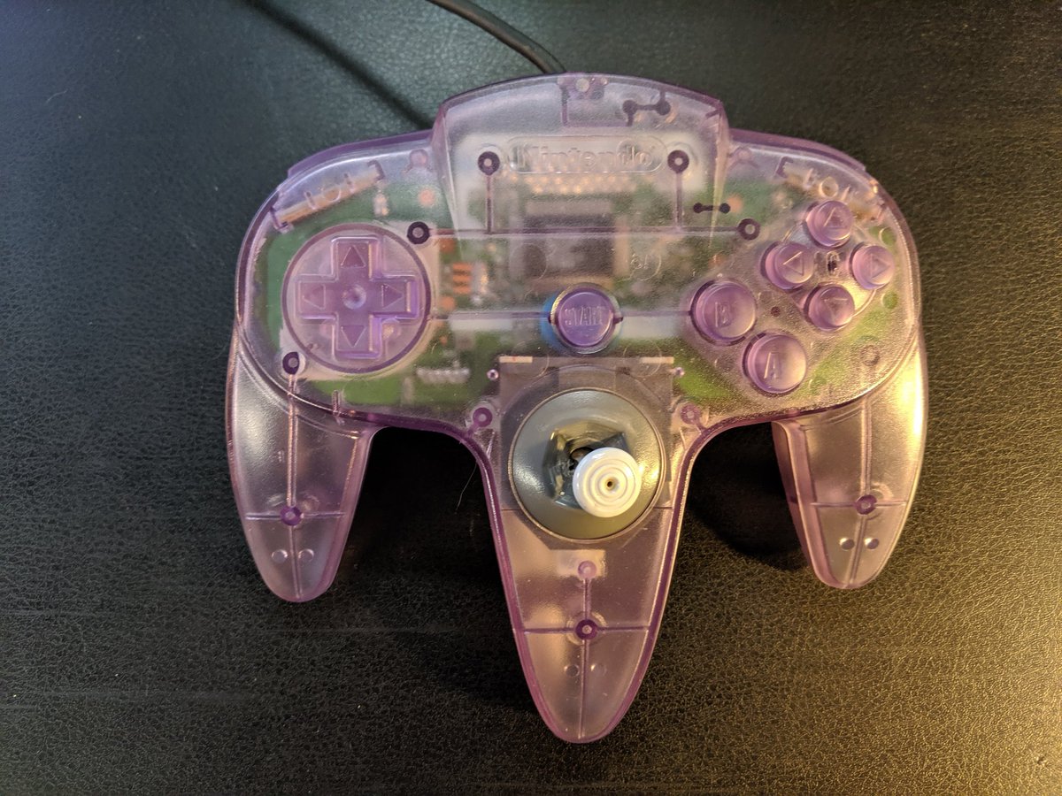NGalaxyTimmyo's tweet image. I know you&apos;ve already seen this one, but I think it would be a funtastic way to start the week.
#Nintendo64 #N64 #N64controller #RETROGAMING