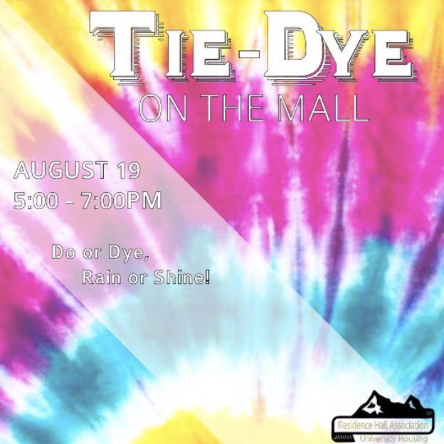 appstaterha's tweet photo. check in tomorrow at noon for a weather update but as of right now, Tie-Dye is STILL ON 🤩 https://t.co/rqqVrvqMZn