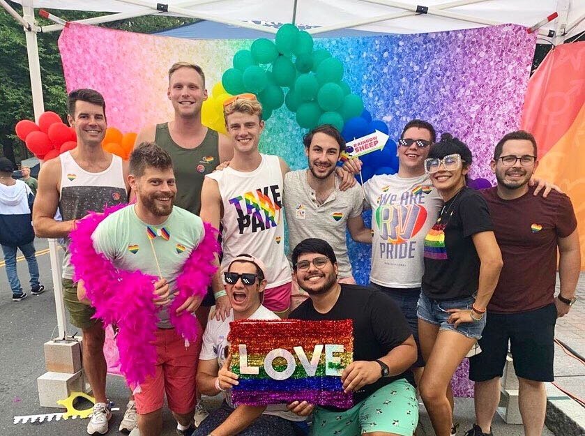 RicElias's tweet photo. There is no stronger force in this world than love. Proud of the energy our @RedVentures  team brought to @cltpride this weekend. https://t.co/N9KTf2y6RH