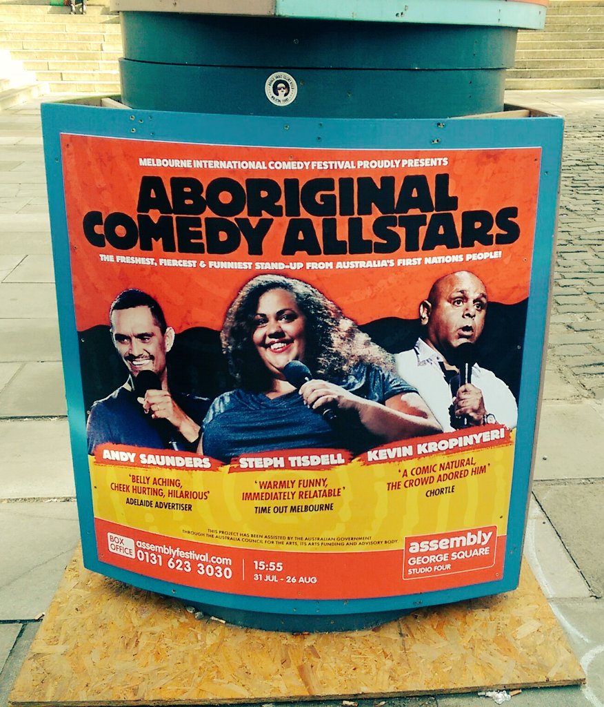 Check out @StephTisdell - legend! Funniest woman at the #edinburghfringe and a deadly show from a talented bunch!