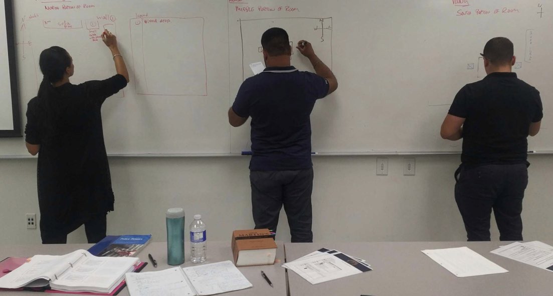 tnt_justice's tweet photo. This weekend we welcomed our new #SpecialConstable recruit #training class in Toronto. The recruits worked hard & learned about interviewing, taking notes & seizing evidence on scene. #education #experttraining 👮♀️👮♂️ https://t.co/iwvUyg5i4z