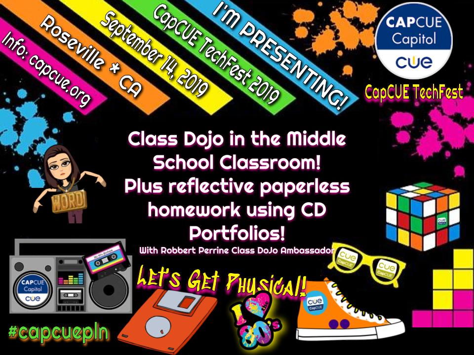 IamCaller99's tweet photo. I have been accepted to present @ClassDojo at this year’s @capcue!!! #WFWCClowderPower #capcuepln #ClassDoJoRocks! https://t.co/rQgITl1r4o