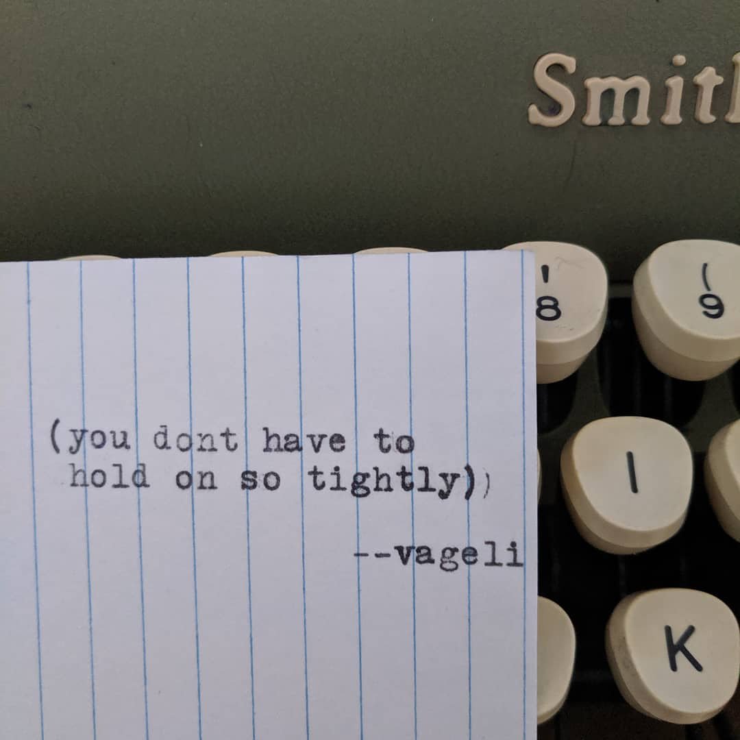 vageli's tweet image. Love whispered to me, "you dont have to hold on so tightly,"

so i let go