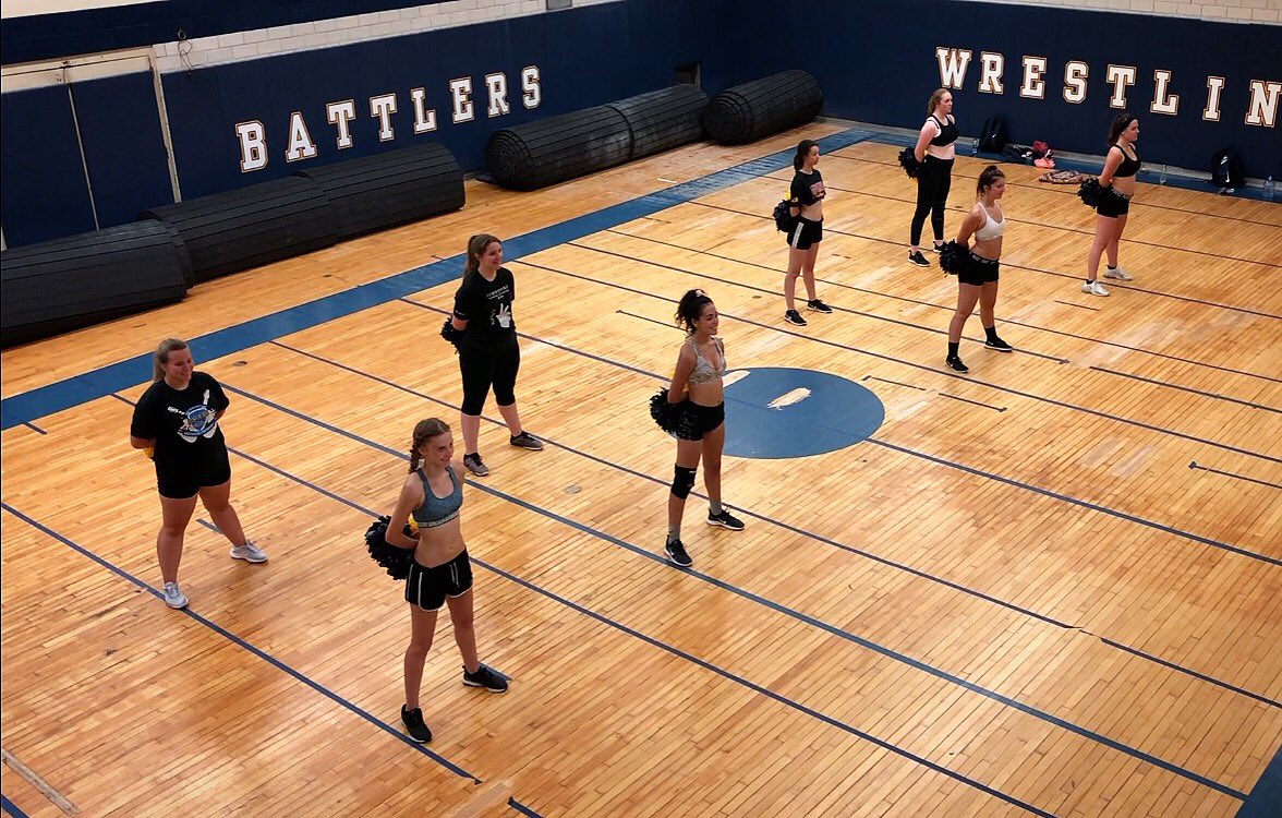 We’ve put in WORK this week. One practice to go before classes start! 💙💛 #ABDT #BattleAsOne