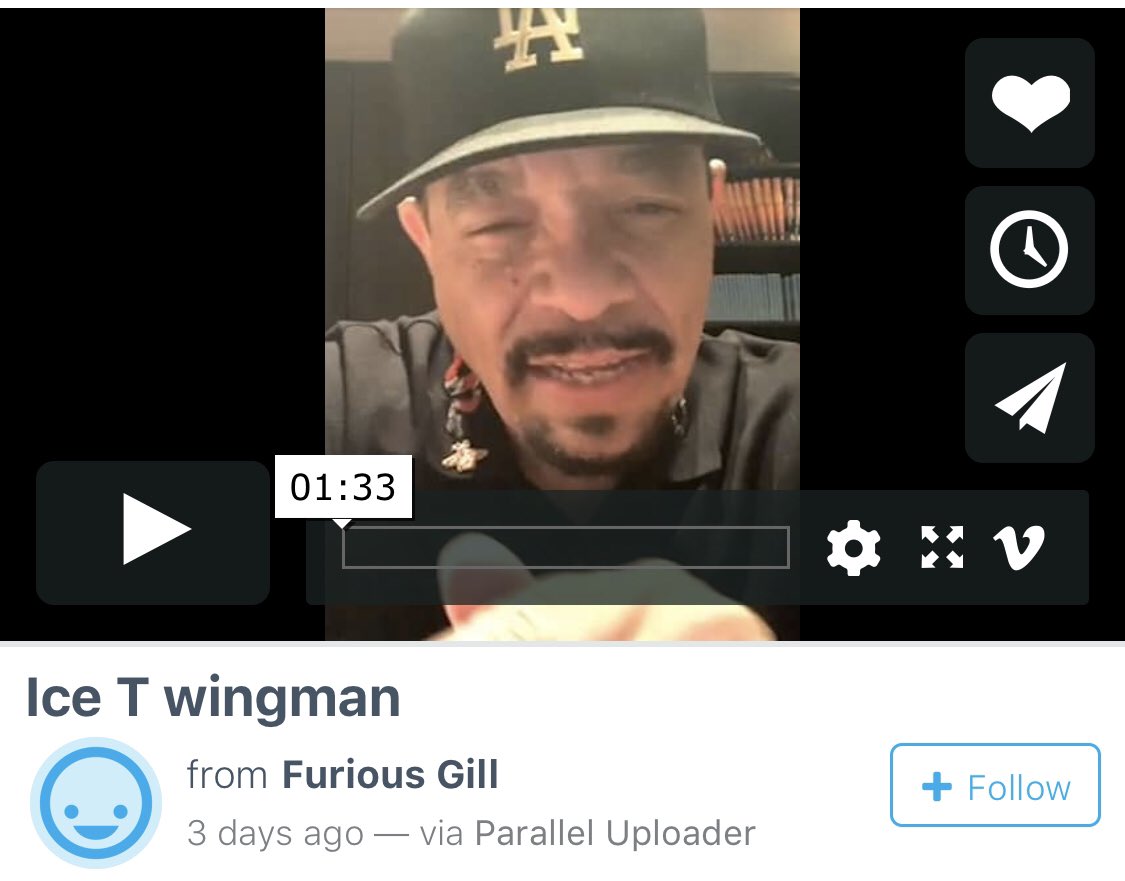 HipSomm's tweet photo. Romancing @MandellMaughan - listen to my wingman @FINALLEVEL and get back to me ๐นSpago Beverly Hills early September, cause you worth Bajillions #IceT #IceTMyWingman #firstdate #aussiecharm cc @thomaslennon @Kulap @ScottAukerman #bajillionS4 Video = https://t.co/II38t8zZZ1 https://t.co/EQlxwlXNcV