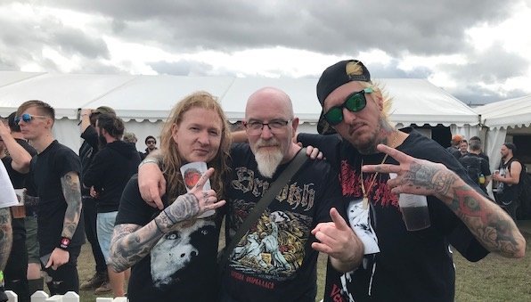 111Roots's tweet photo. A pleasure to speak with Harris &amp; Mike from Scars of Remembrance after their stunning set on the @Hobgoblin_beer New Blood Stage @BLOODSTOCKFEST for @midlandsrocks  https://t.co/U3BZaXLVsY @SCARSWXM  @qadreena #Fatangelpr https://t.co/Qjv5P8ZLkS