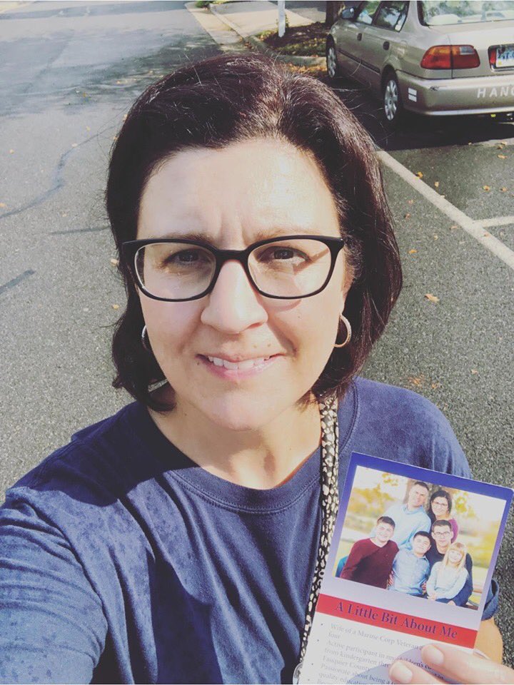 SusanPauling's tweet photo. Rain &amp; 100 degrees. Can’t wait for fall door knocking season to begin. #itwillbeworthit #centerdistrict #fauquiercounty #FCPS1KidsDeserveIt https://t.co/FwjGXxRqgV