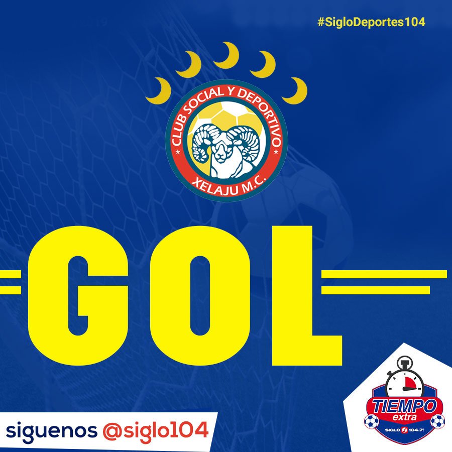 siglo104's tweet photo. Gooooool de #SuperChivo, anota Edward Santeliz y remontan el marcador en la capital.
#Mixco 1 - 2 #Xelaju https://t.co/tA4J36nsx7
