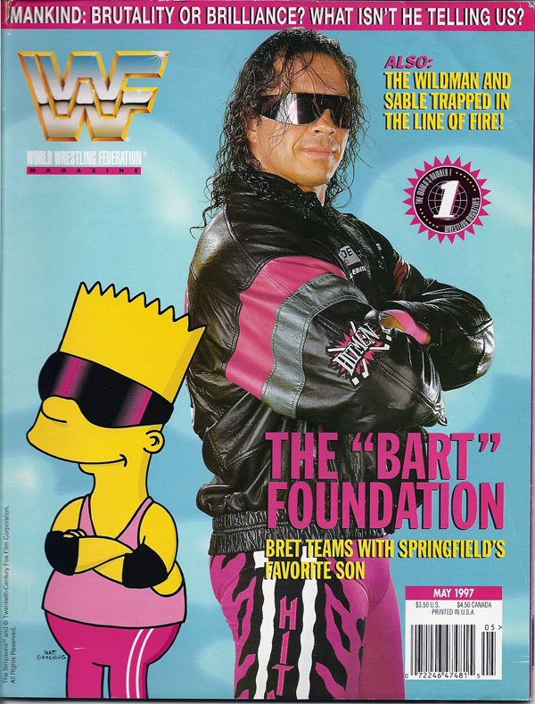 Cambone88's tweet photo. Bart on the cover of WF Magazine in May 1997 #TheSimpsons #simpsonsmania @chevychevelle48 @Alex_Simpsons23 @DSimpsonsGym https://t.co/ep4oNNnBGc