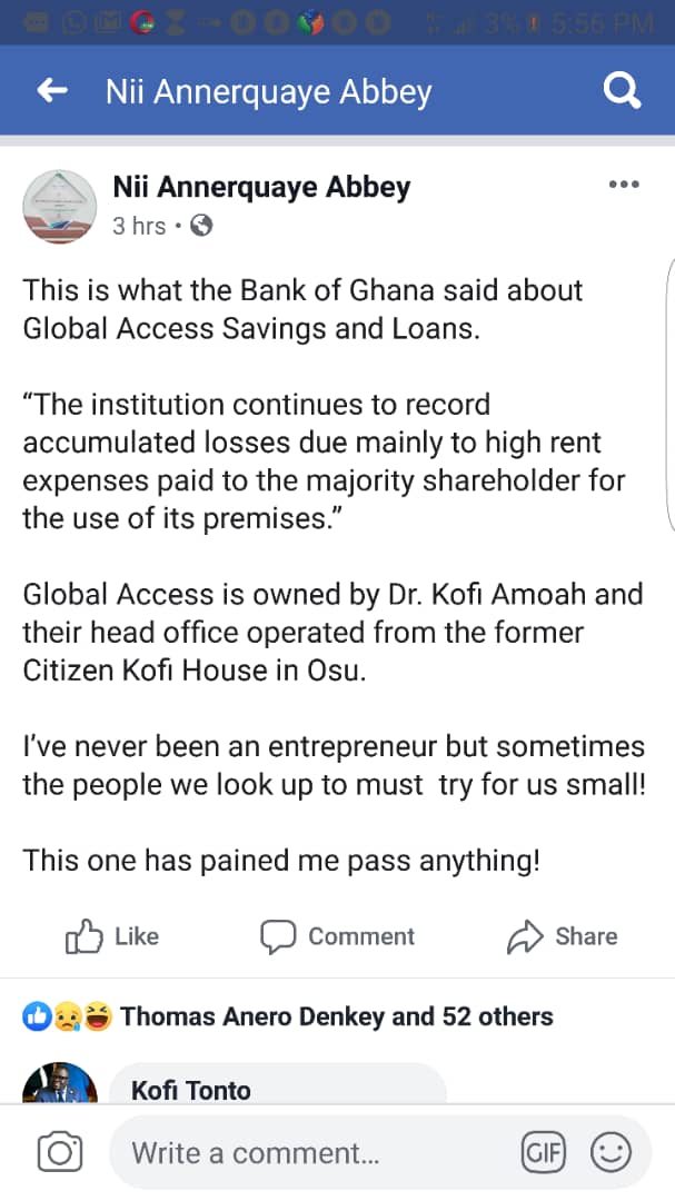 fairycloud40's tweet photo. Even normalizing his own  savings and loans is a problem,who said  they can  normalize our football.@CAF_Online @FIFAcom @GF_Awards @WorlanyoEnoch https://t.co/0BKjOJyady
