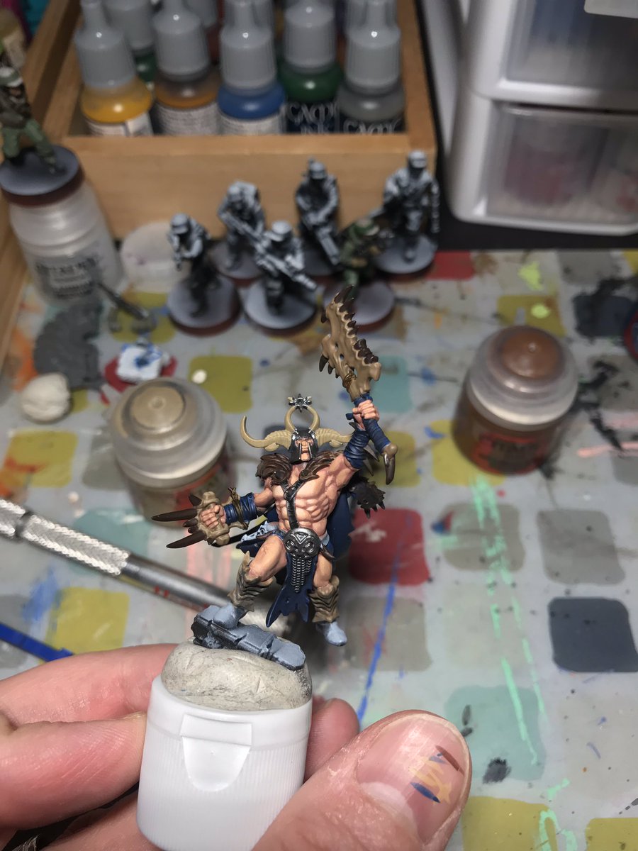 Tonkin_79's tweet photo. @ageofsquidmar Still making progress, need some more shading and highlights but I’m really proud of this.  Thanks for all of your videos! https://t.co/P7wm1xrSoD