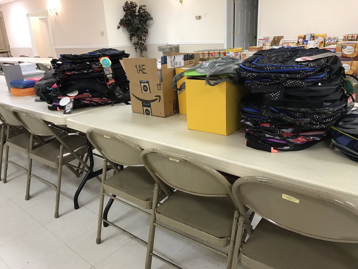 Thank you <a href="/BBCJaxNC/">BethlehemBaptChurch</a> for the donations of school supplies and donations of food for the CHEW program for <a href="/OnslowSchools/">Onslow County Schools</a> !