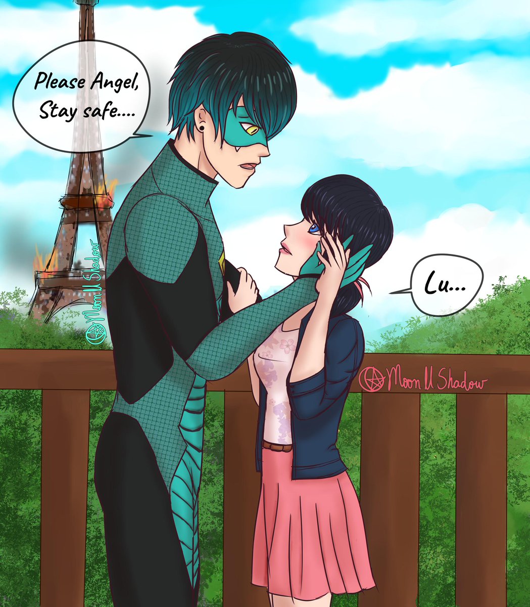 MoonllShadow's tweet photo. Some Vipernette uwu (and a dye-off Luka as a bonus :D)
This was from months ago
#vipernette #lukanette #lukacouffaine #marinettedupaincheng #miraculousladybug #fanart #moonllshadow https://t.co/jtbw6UQ7wM