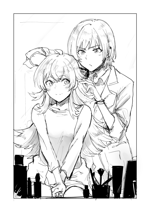 果穂樹里ビジュアルレッスン
#シャニマス 