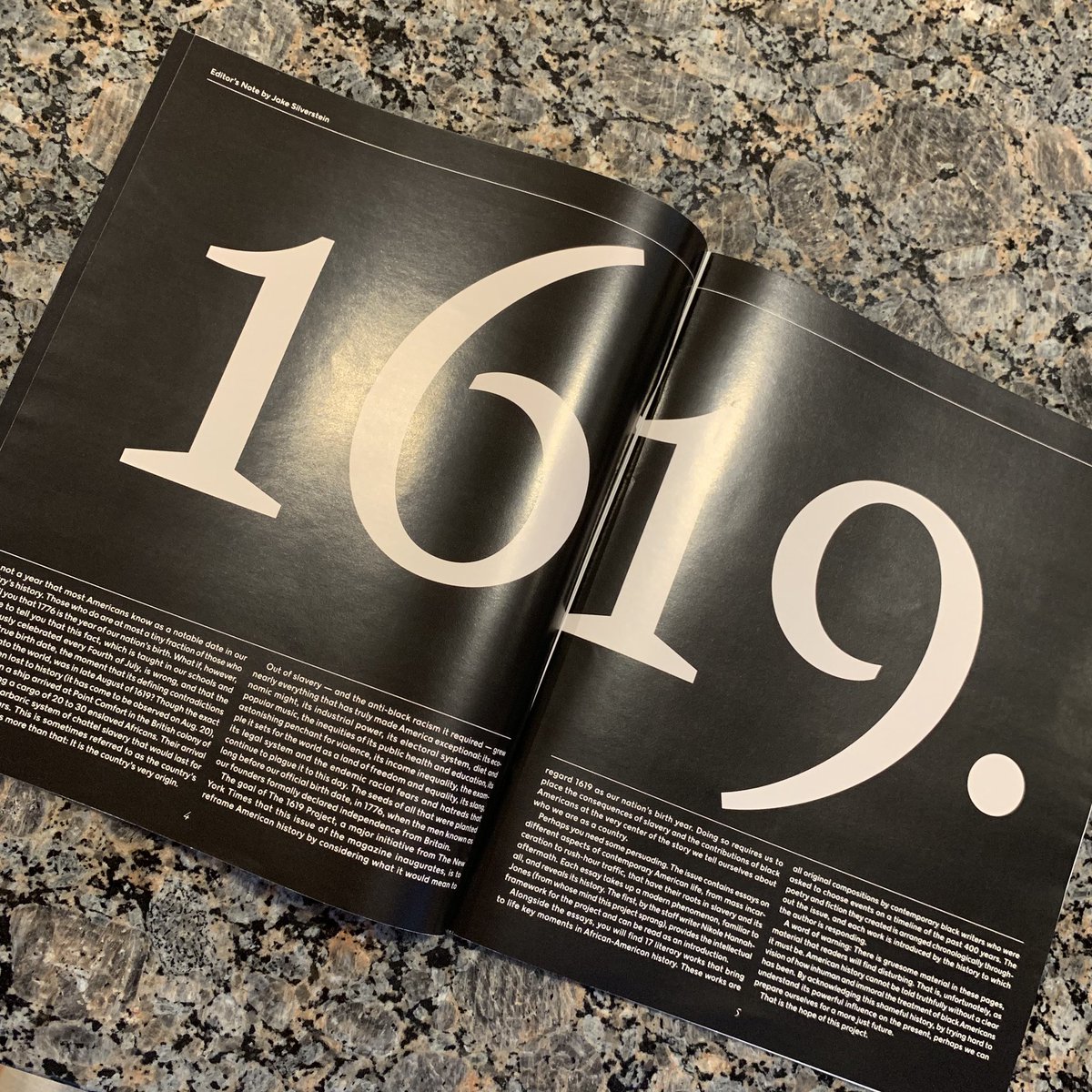 Be sure to find the #1619Project in today’s <a href="/nytimes/">The New York Times</a> or online!  Incredibly important work!  <a href="/nhannahjones/">Ida Bae Wells</a>