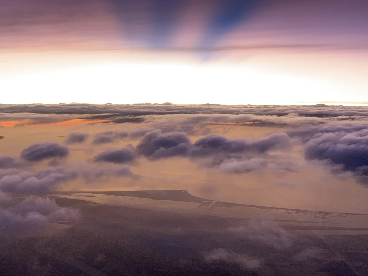 Another beautiful flight over #Atlantic ocean ! #airambulance #Hawker #Medevac #sunrise #NoFilter