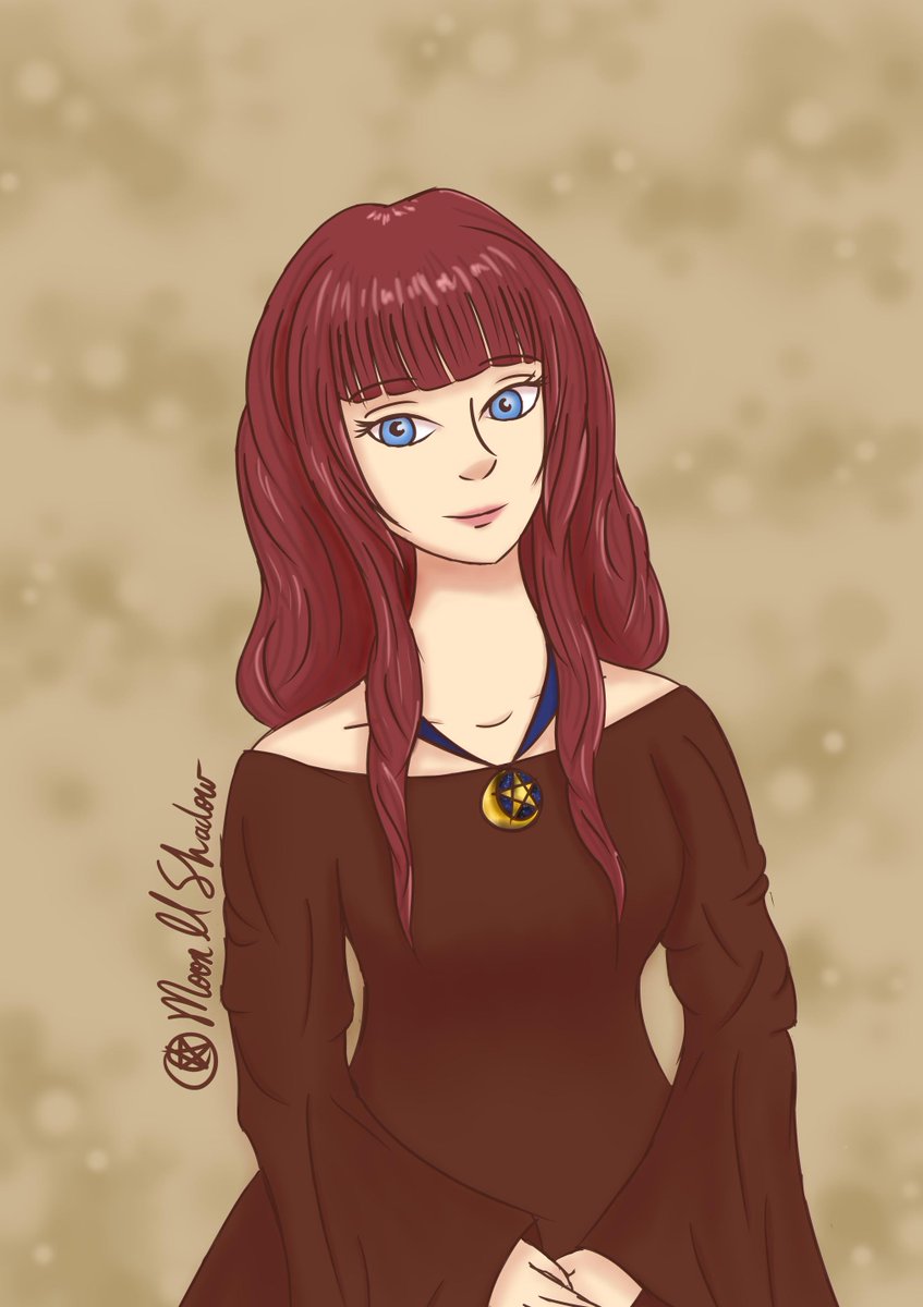MoonllShadow's tweet photo. Improvement uwu This was a redraw of an Oc I have :D
She's Lady Doreen Van Schlangen, witch of charity. 
#digitalart #improvement #art #originalcharacter #moonllshadow https://t.co/STkuXzWcrr