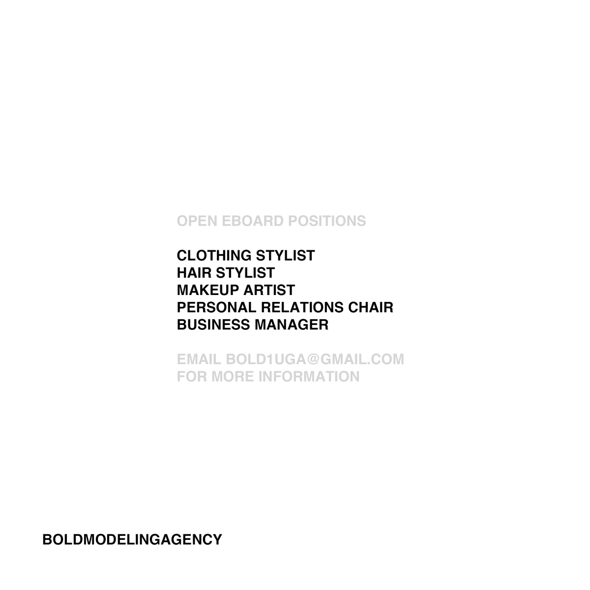 BOLDatUGA's tweet photo. Also, if you would like to work with BOLD in one of the creative capacities listed or are just interested in how you can help us out this year, email us at bold1uga@gmail.com https://t.co/9Ju3pPbZix