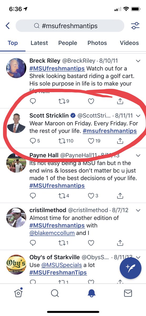 SBCoffeehouse's tweet photo. 😢 @ScottStricklin #msufreshmantips https://t.co/Q1cSDi74jf