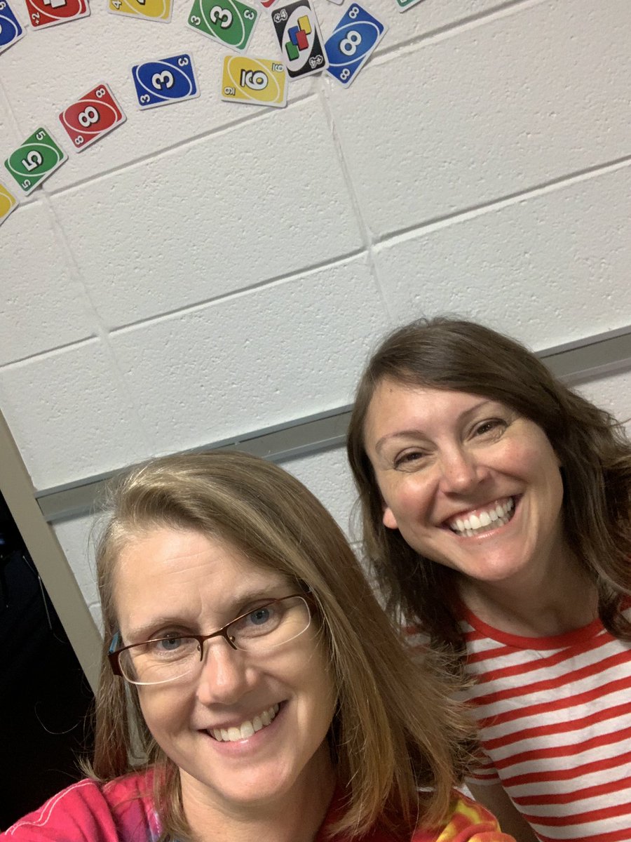 DAAnthony73's tweet photo. Spent countless hours helping decorate.  Well worth it. The school looks AWESOME! Welcome back Monroe!!!! @CVMonroeEagles #GameOnMonroe #boardgameselfie #blackoutbingo https://t.co/gicVdwarai