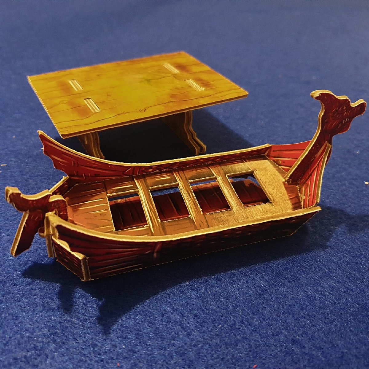MeepleU's tweet photo. OMG it finally arrived! Prototype of #MerchantsCove . A tad bit later than we thought (not blaming), but we'll do our best to do the video for it! Components are so cuteee squeeeeee!!! @FinalFrontierG @JPacCantin https://t.co/JAgRsDLnXD