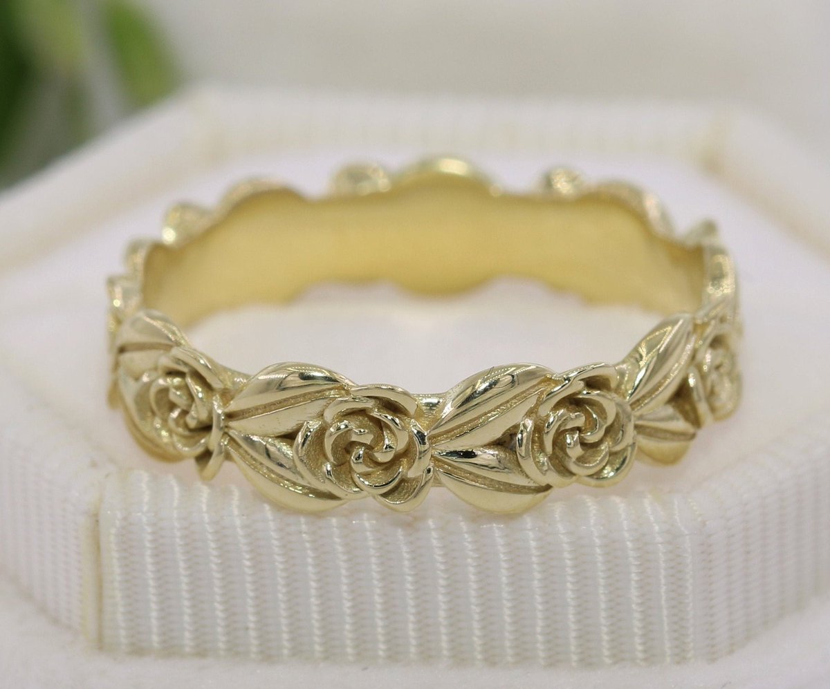OriginalJewelry's tweet photo. Thanks for the great review Madison W. ★★★★★! https://t.co/mvS66NEspU #etsy #jewelry #ring #wedding #rosegold #women #yellow #rusticweddingring #custommadering #custommadeband https://t.co/oP3f4bQC97