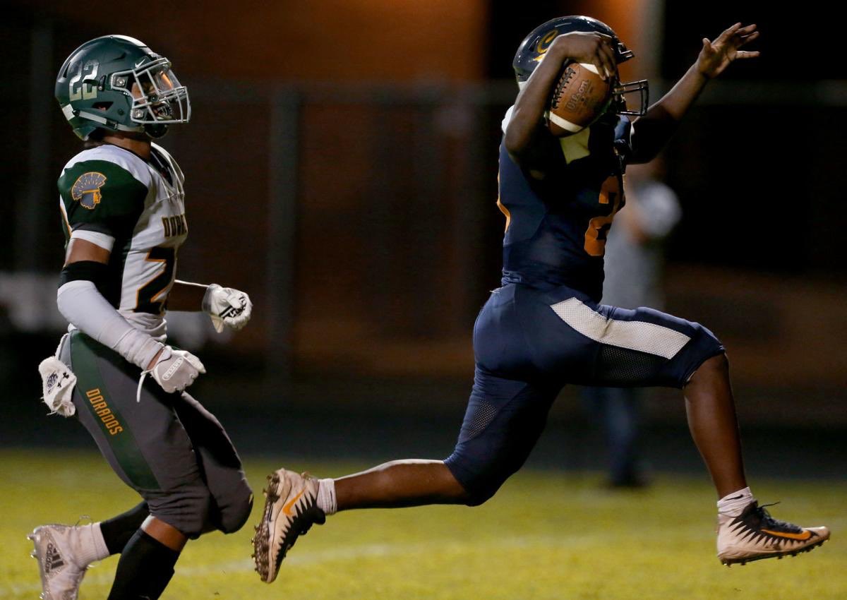 HSTucson's tweet photo. Flowing Wells and CDO, we’re coming to you for the first game of the season on Thursday! 

The Caballeros and Dorados will be one of two @HSTucson games of the week. What should the Friday night game be? 👀🏈 https://t.co/Jbenp5ZszH