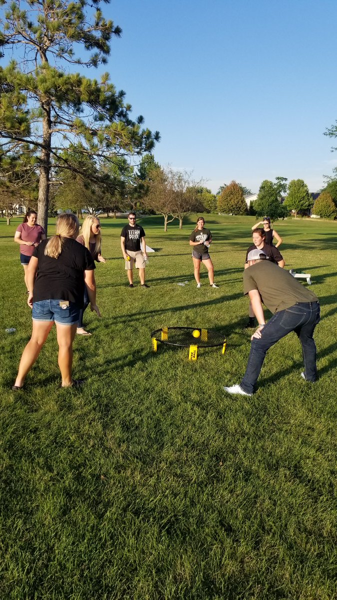 IWUTitanAD's tweet photo. Great day to start the new athletic year off with our annual staff party!Bouncy house for our Tiny Titans, yard games, fellowship & great food. Looking forward to an incredible year w/ the best staff & coaches in the country. Go Titans! #blessedAD #tgoe @iwusports https://t.co/abe1VndSsS