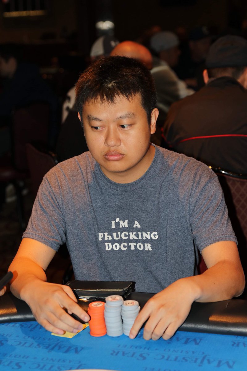 msptpoker's tweet photo. Congratulations Ting Luo , taking home $6,357 for his 9th place finish in #MSPT154 at Majestic Star Casino Poker Room
@majesticstar777
#canyoufeelit https://t.co/ccyFfQOLM8