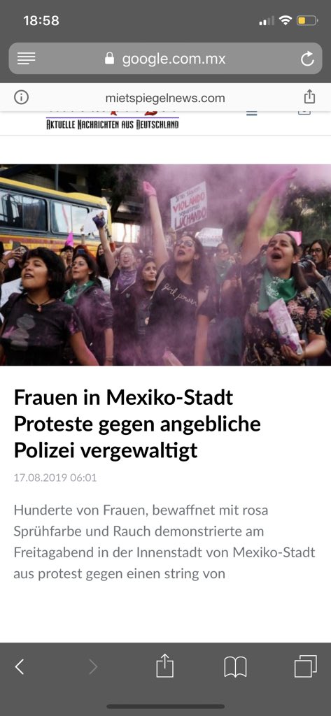 Para los que dicen que la marcha no cambió nada.