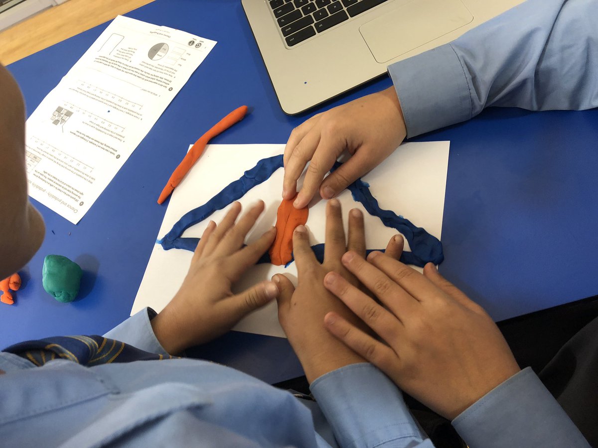 StJosephEnfield's tweet photo. We welcome @simoncrook again working with Year 6 as they create stop motion animation to explain Volcanic eruptions #nationalscienceweek https://t.co/JyBkpdlG8r
