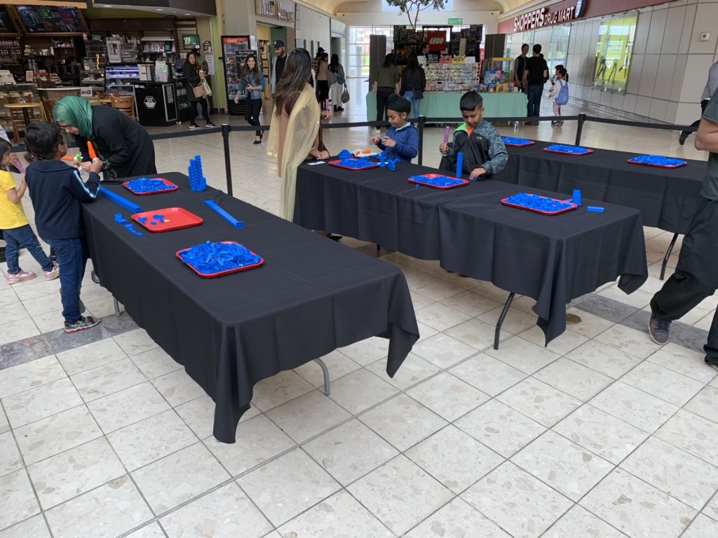 NOWGrapeScott's tweet photo. Hey guys! I got to hit up a lego conventional at MillWoods Town Centre!!  @NOWtrucksicle #1023NOWRadio https://t.co/wcfYQcyt29