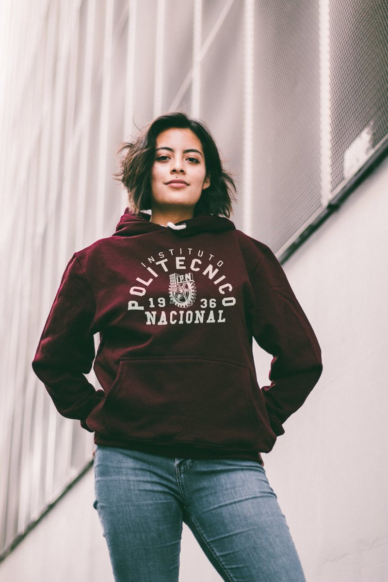 sudadera ipn mujer