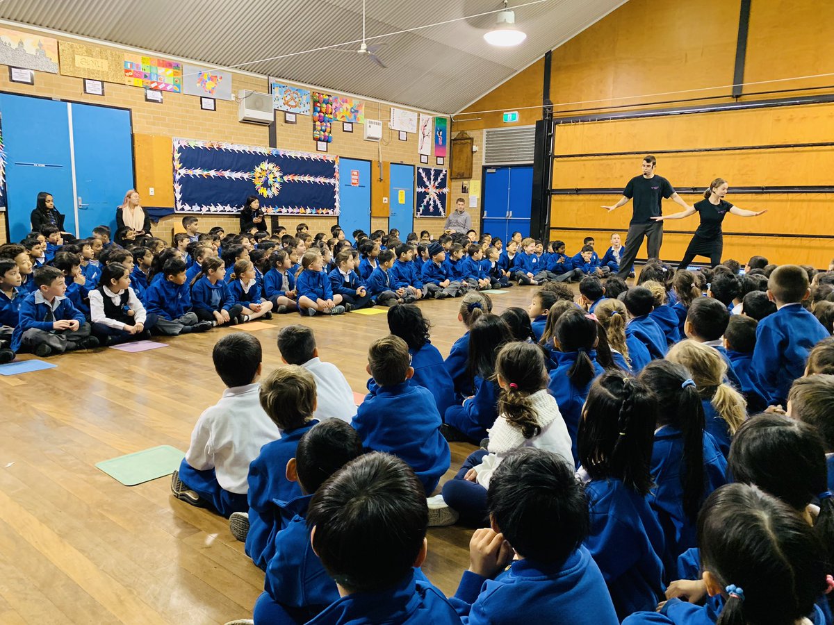 Book Week has commenced at SSPS. K-2 are enjoying their Book Week performance thanks to @performeducation Lots of laughter at this ‘Big Dreams’ performance! #performeducation #bookweek2019 #bookweek #doe